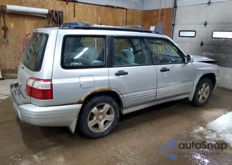 2002 Subaru Forester S z USA, uszkodzony, nr VIN JF1SF65612H731098